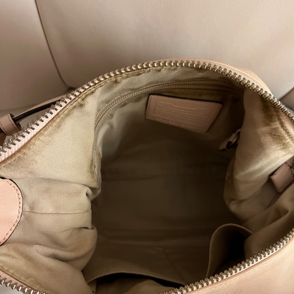 Coach Bag Pink Leather - Picture 5 of 7